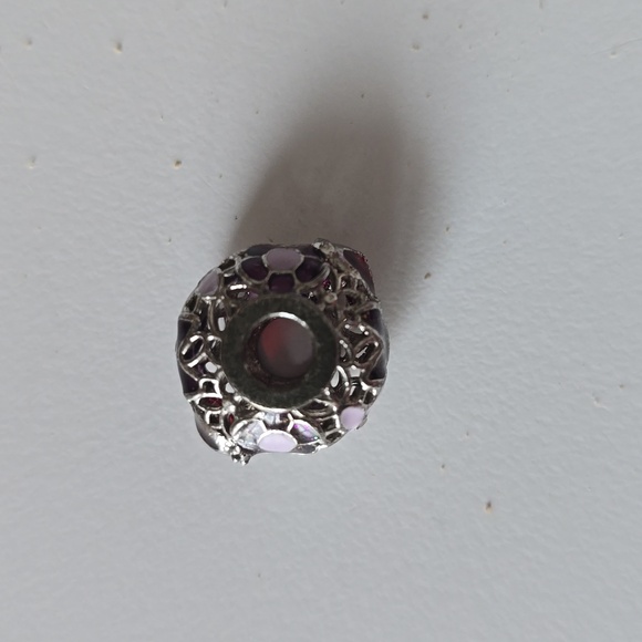 Charmed Memories 925 Silver & Enamel openwork bead - Picture 7 of 8